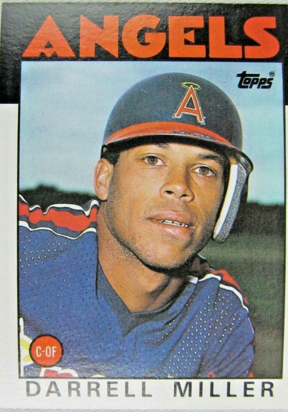 Darrell Miller #524 Baseball Cards 1986 Topps