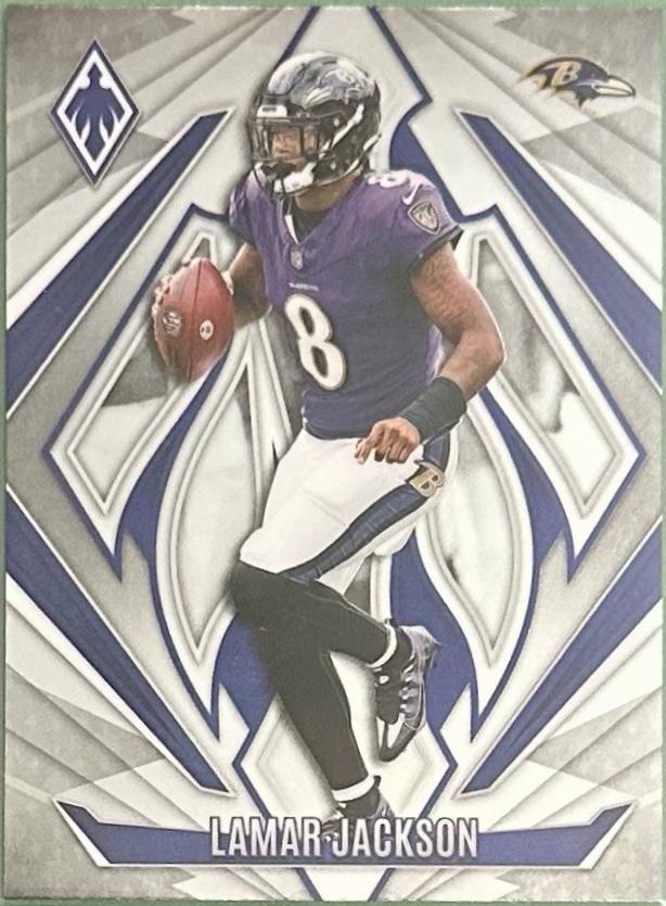 Lamar Jackson #102 Football Cards 2024 Panini Phoenix