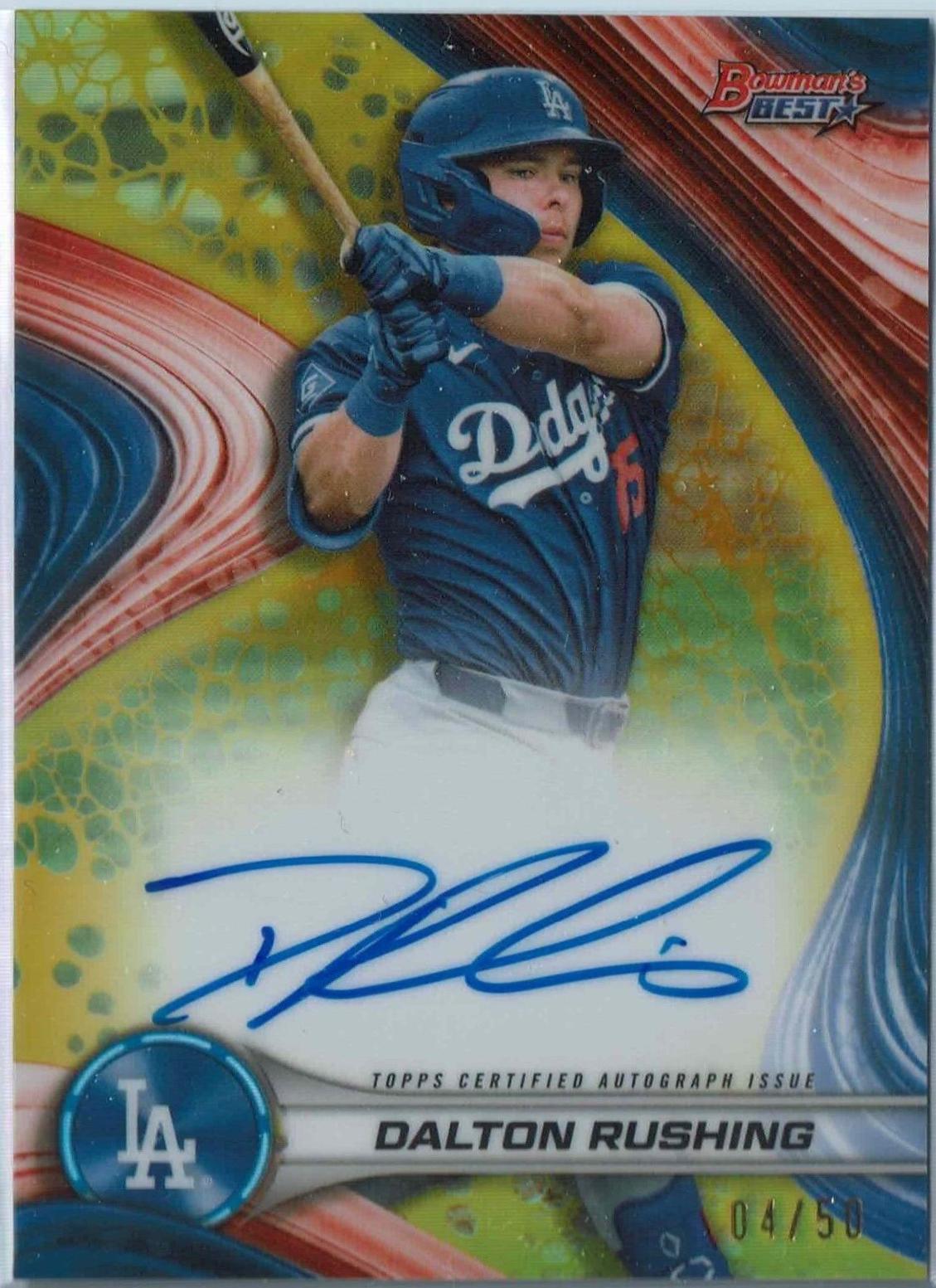 Dalton Rushing [Gold Refractor] #B24-DR