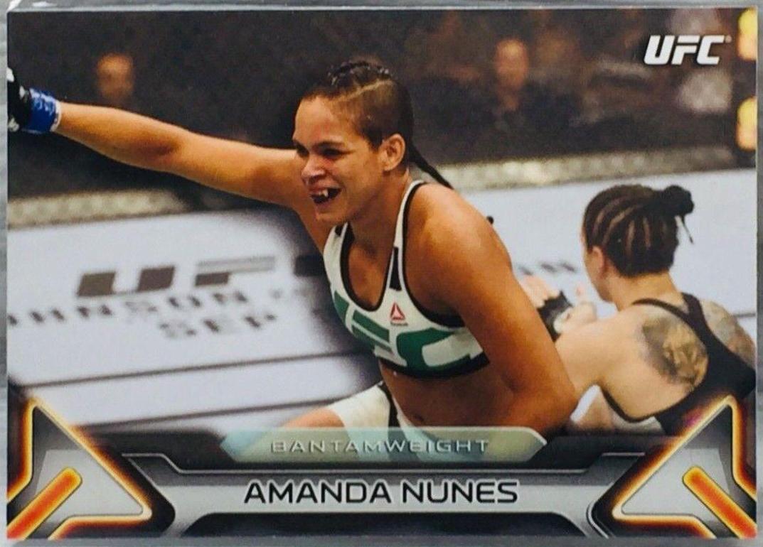 Amanda Nunes #91 Ufc Cards 2016 Topps UFC Knockout