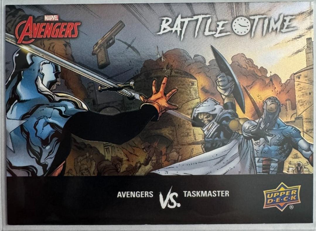 Taskmaster #BT-8 Marvel 2024 Upper Deck Avengers Battle Time