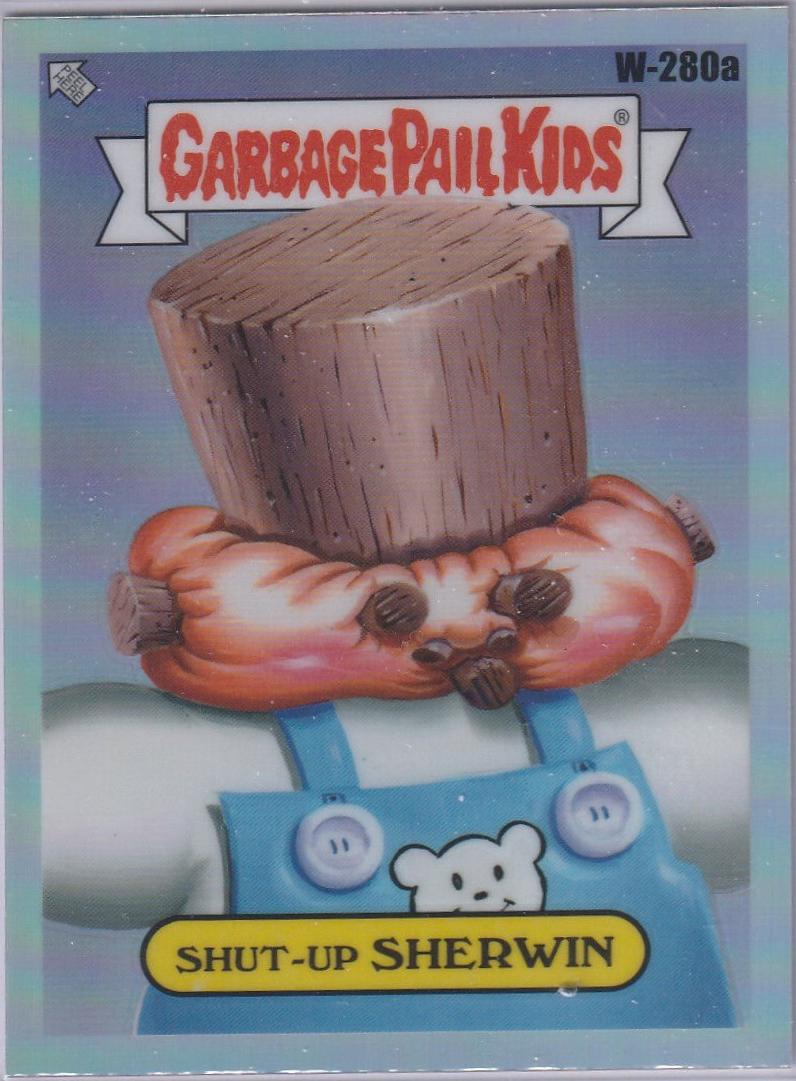 Shut-Up SHERWIN #W-280a 2024 Garbage Pail Kids Chrome Where Are They Now