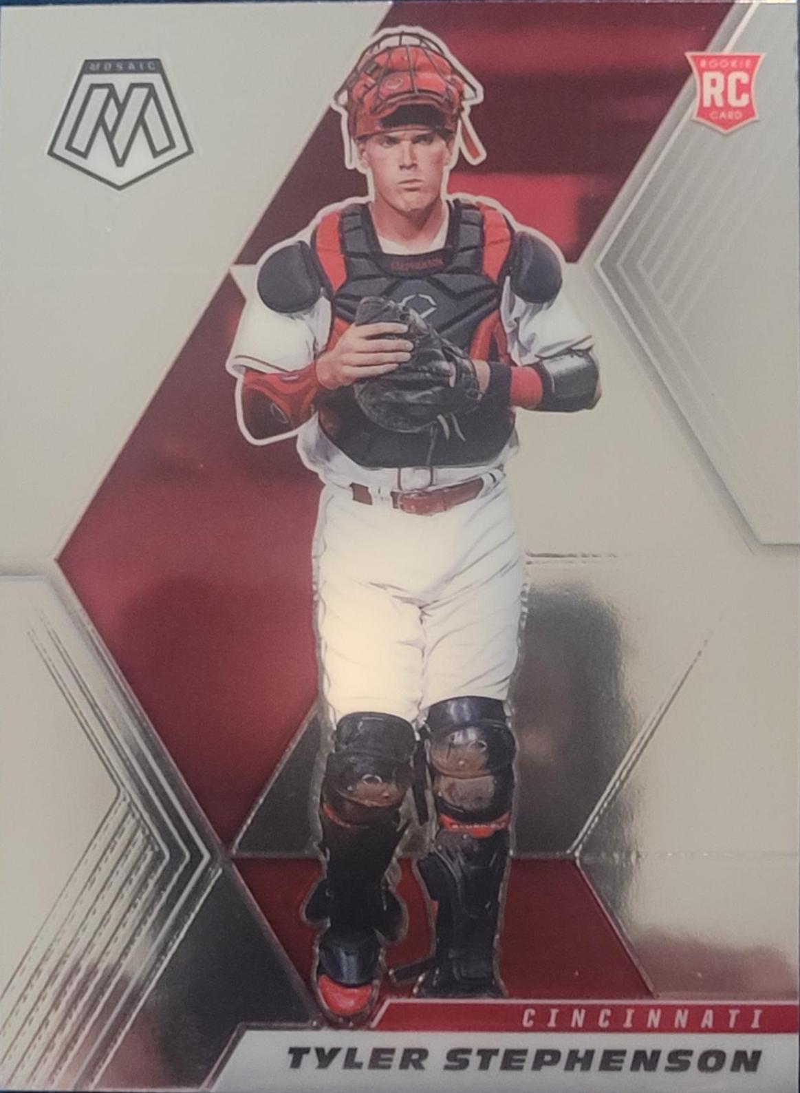 Tyler Stephenson #216 Baseball Cards 2021 Panini Mosaic