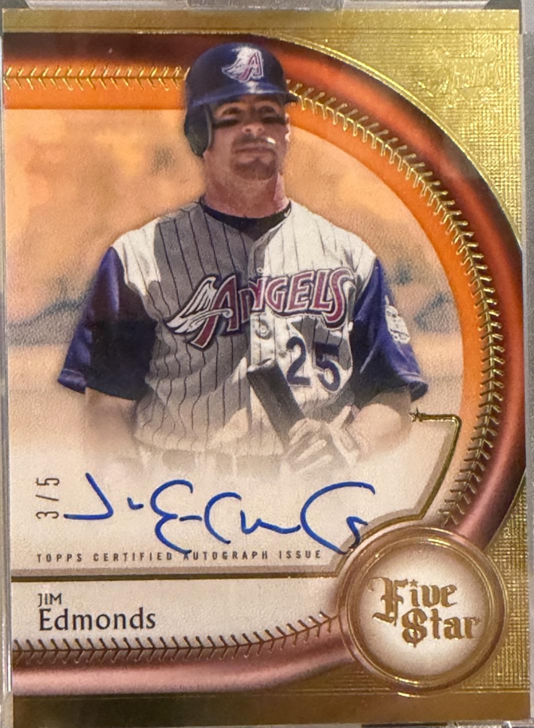 Jim Edmonds [Orange] #FSA-JE