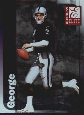 Jeff George #3 Football Cards 1999 Panini Donruss Elite