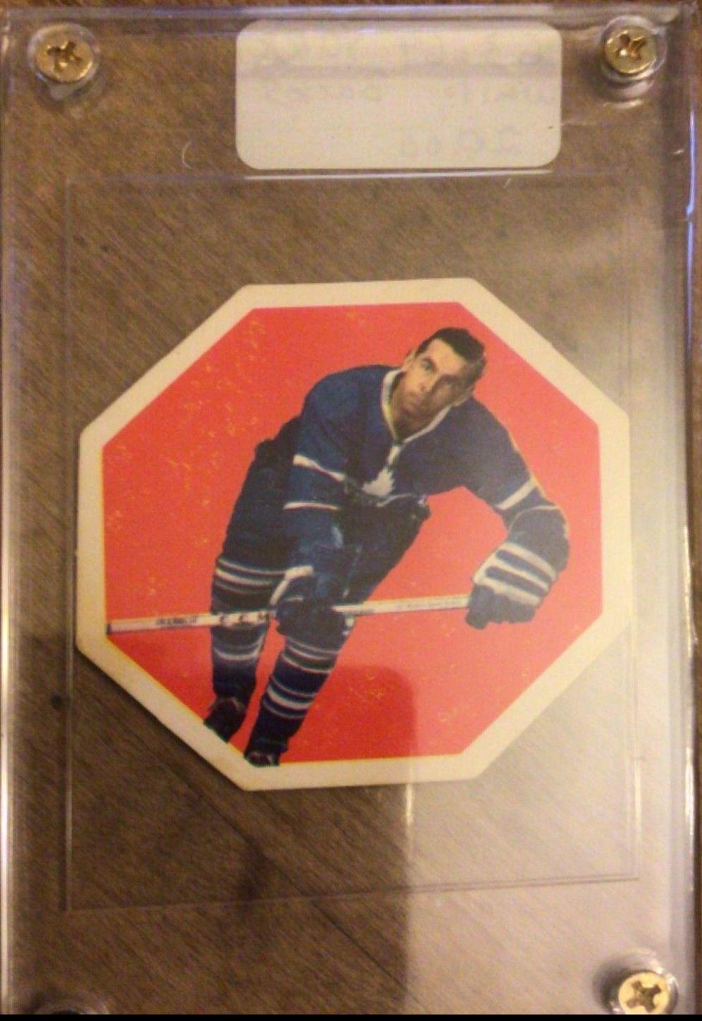 Ron Stewart #3 Hockey Cards 1963 York White Backs