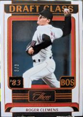 Roger Clemens [Bases Loaded] #14 Baseball Cards 2024 Panini Three and Two Draft Class Prices