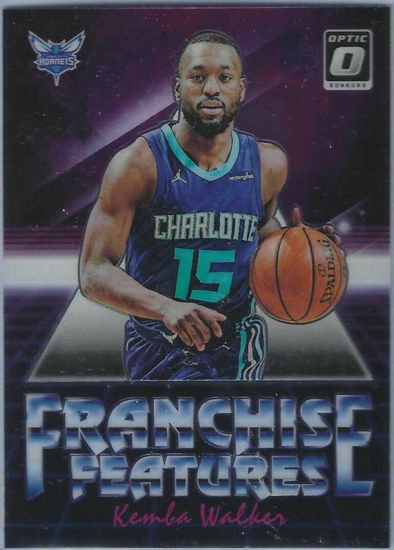 Kemba Walker #4 Basketball Cards 2018 Panini Donruss Optic Franchise Features