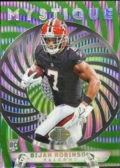 Bijan Robinson [Green] #3 Football Cards 2023 Panini Illusions Mystique Prices