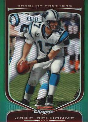 Jake Delhomme #24 2009 Bowman Chrome Football