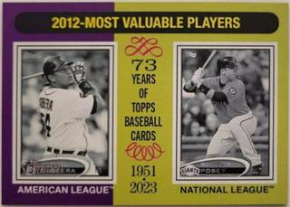 Buster Posey / Miguel Cabrera