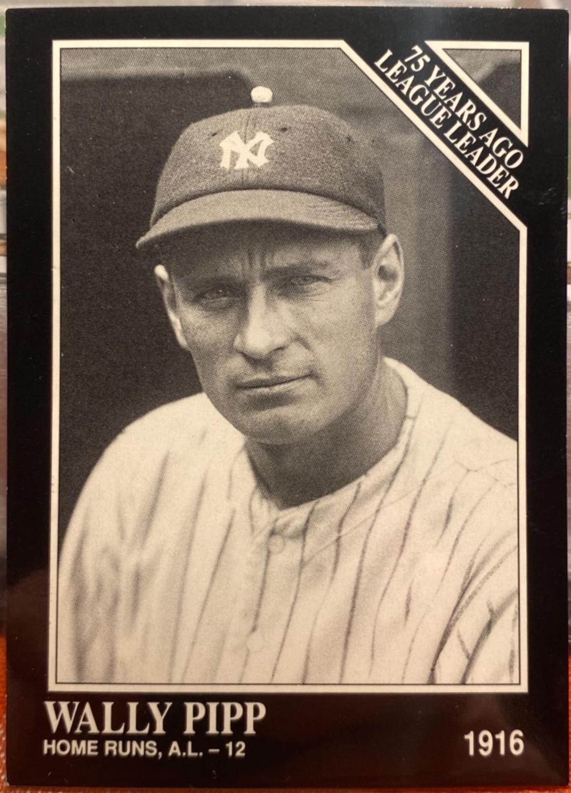Wally Pipp #157 Baseball Cards 1991 Conlon Collection