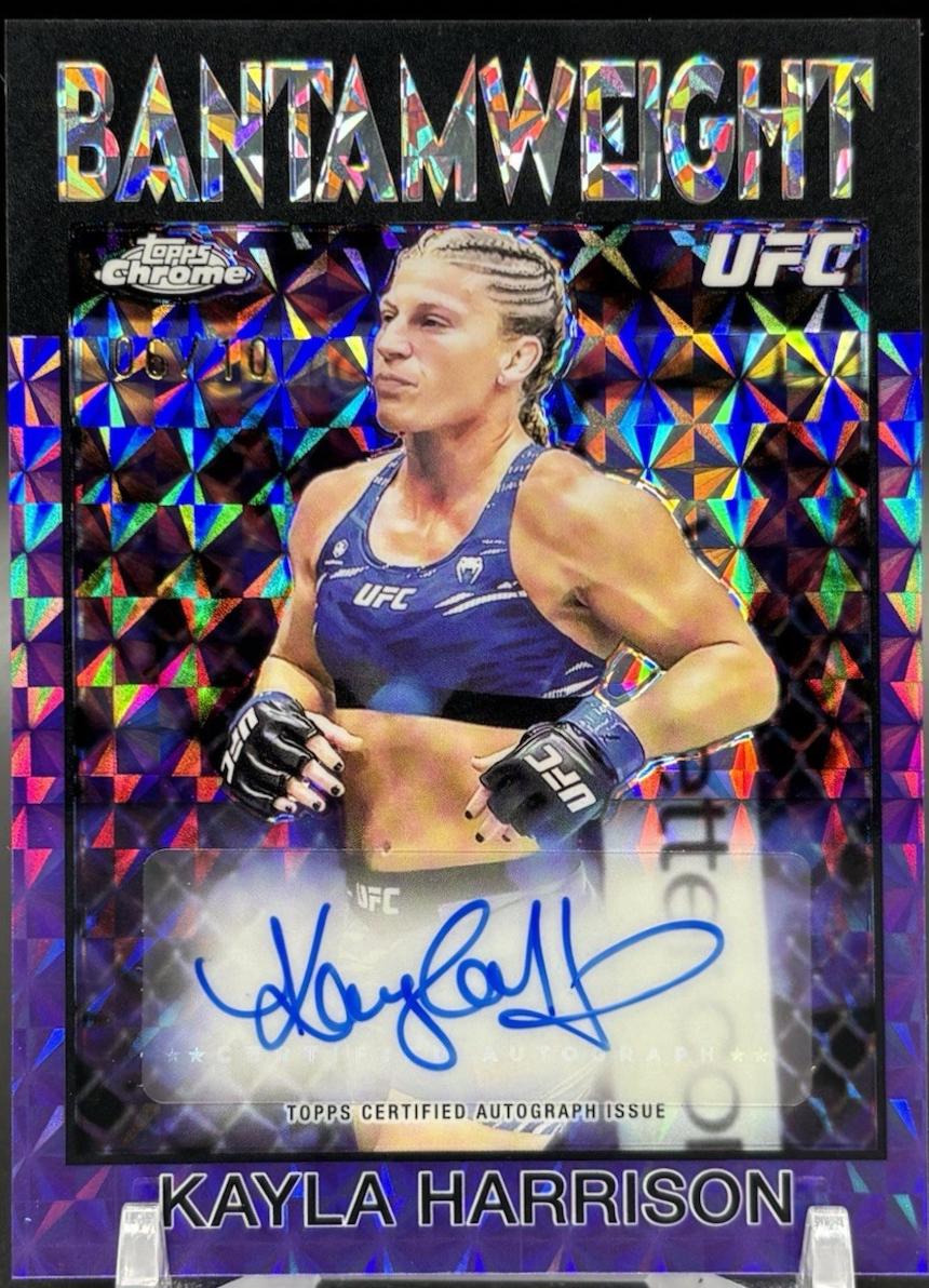 Kayla Harrison [Purple Geometric Refractor] #86S-KH Prices | 2026