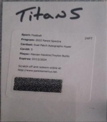 Treylon Burks, Hassan Haskins [Hyper] #DPA-TEN