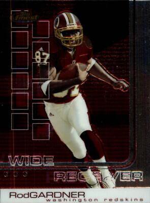 Rod Gardner #6 Football Cards 2002 Topps Finest