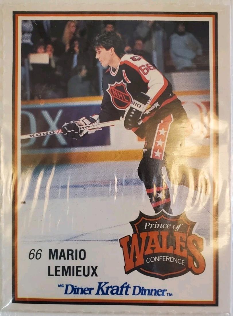 Mario Lemieux #55 1989 Kraft Hockey