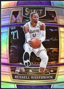 21-22 NBA select RUSSELL WESTBROOK zebra