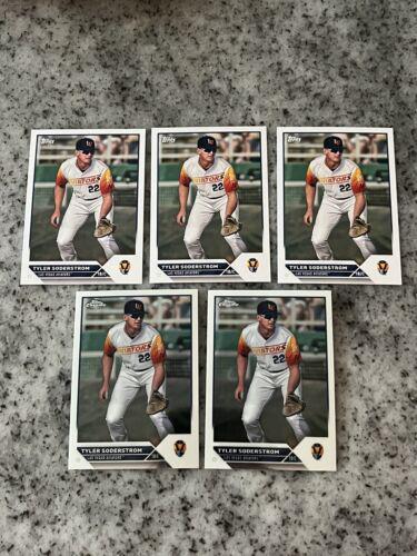 Tyler Soderstrom #PDC-28 2023 Topps Pro Debut Chrome Baseball