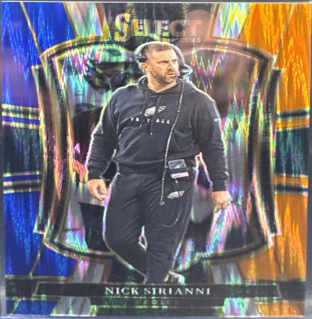 Nick Sirianni [Blue Orange Prizm Shock] #192
