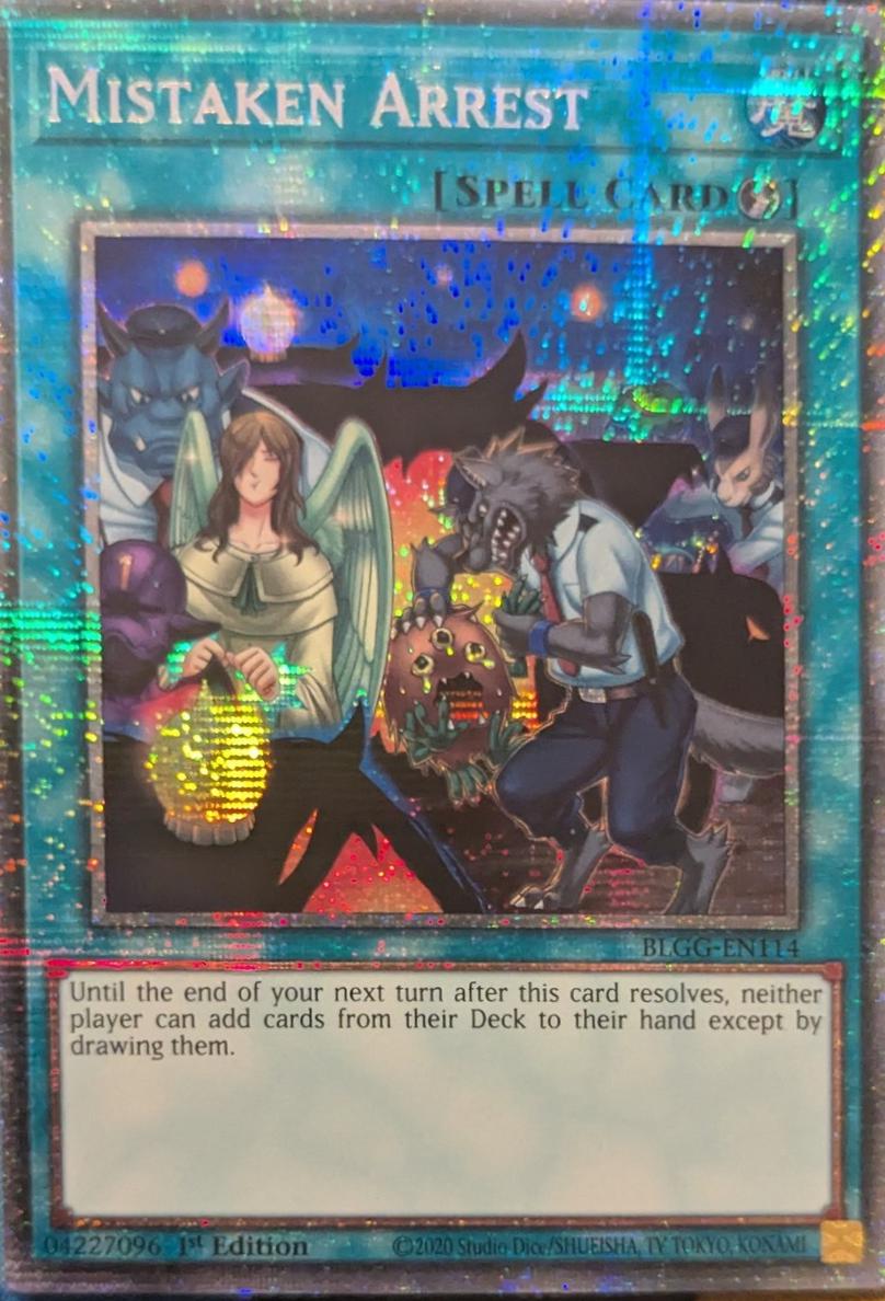 Mistaken Arrest [Starlight Rare] BLGG-EN114