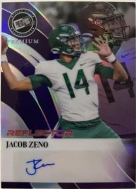 Jacob Zeno #RA-JZ1 2024 Press Pass Premium Retro Autograph Football