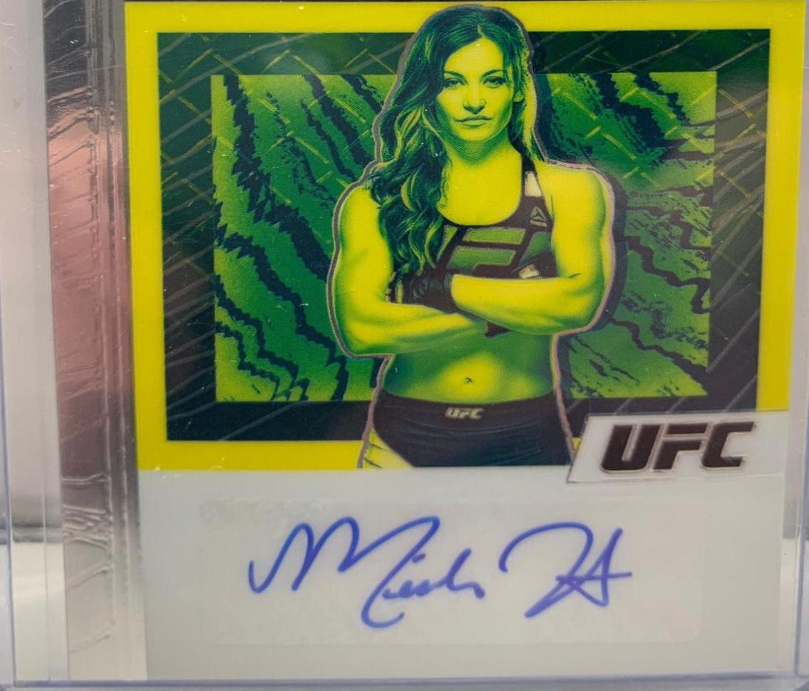 Miesha Tate #FA-MST Ufc Cards 2021 Panini Chronicles UFC Flux Auto