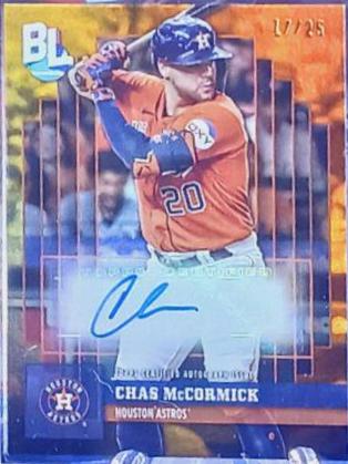Chas McCormick [Electric Orange Foil] #75
