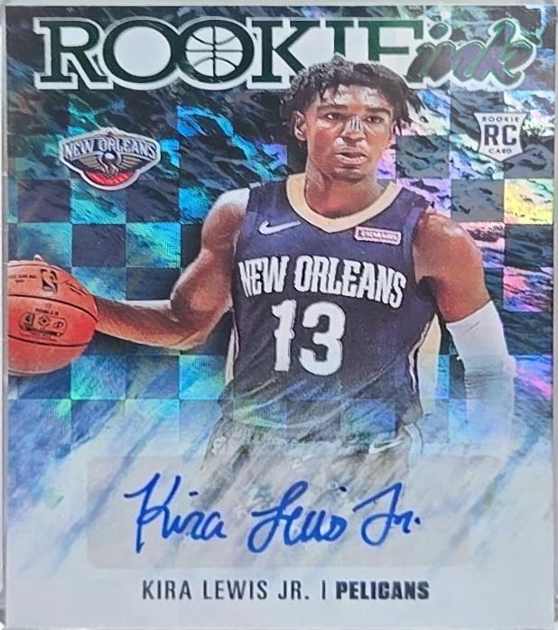Kira Lewis Jr. #RI-KLJ 2020 Panini Hoops Rookie Ink Basketball