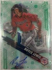 Royce Lewis [Autograph Green Rainbow] #RL Prices | 2018 Bowman 