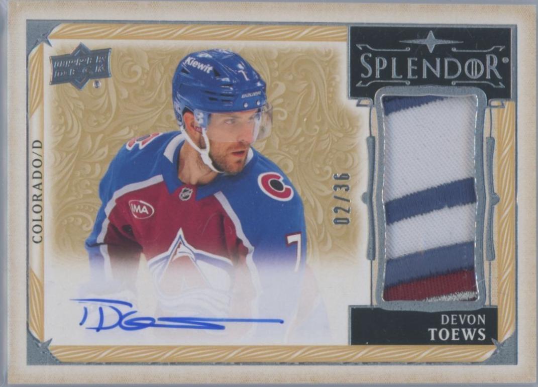 Devon Toews [Autograph] #SP-DT