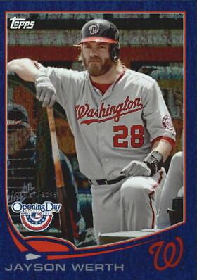 Jayson Werth #30 Baseball Cards 2013 Topps Opening Day