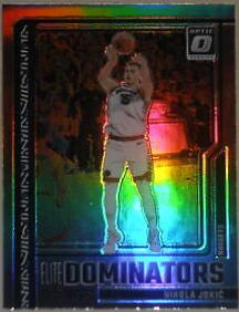 Nikola Jokic #4 Basketball Cards 2023 Donruss Optic Elite Dominators