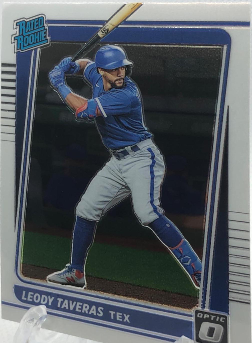 Leody Taveras #56 Baseball Cards 2021 Panini Donruss