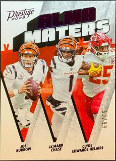 Clyde Edwards Helaire, Ja'Marr Chase, Joe Burrow
