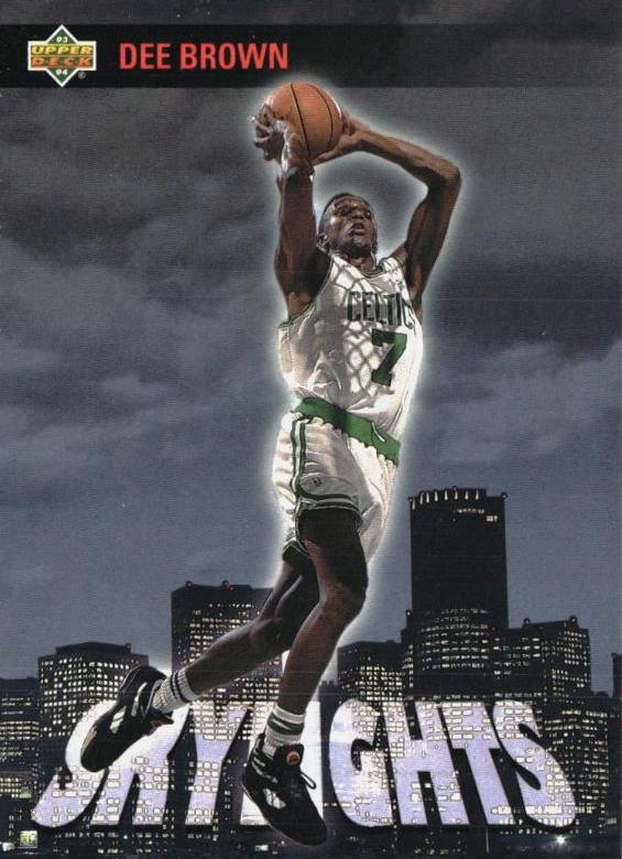 Dee Brown Skylights #476 Basketball Cards 1993 Upper Deck
