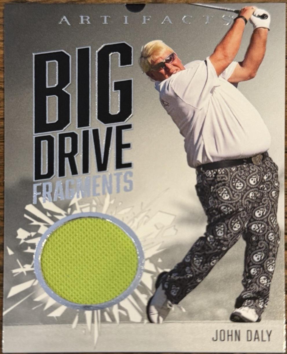 John Daly #BDF-JD 2026 Upper Deck Artifacts Big Drive Fragments Golf