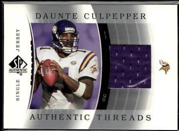 Daunte Culpepper [Single Jersey] #JC-CU