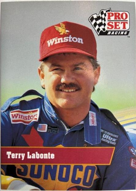 Terry Labonte #80 Racing Cards 1991 Pro Set