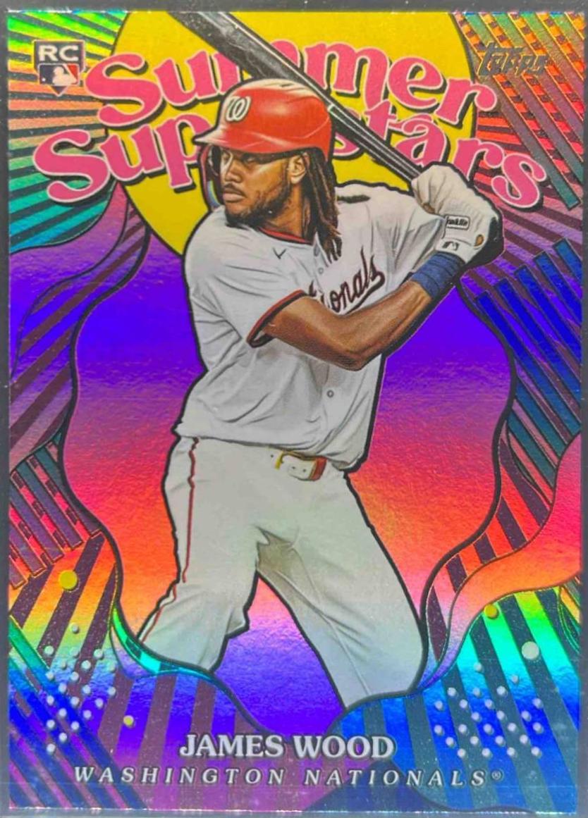 James Wood [Pink Foil] #SS-39 Prices | 2025 Topps Summer Superstar