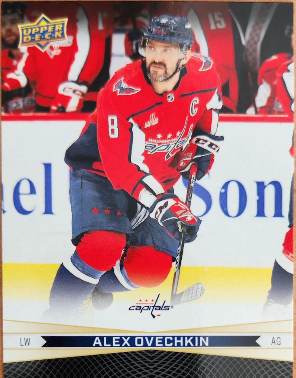 Alex Ovechkin & Evgeny Kuznetsov #7 Hockey Cards 2024 Tim Horton's Greatest Duos