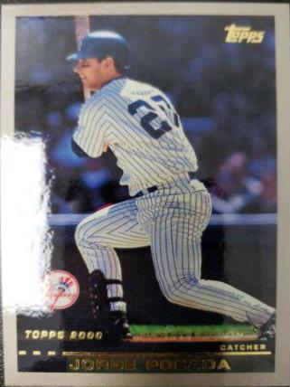 Jorge Posada #56 Baseball Cards 2000 Topps Limited Edition