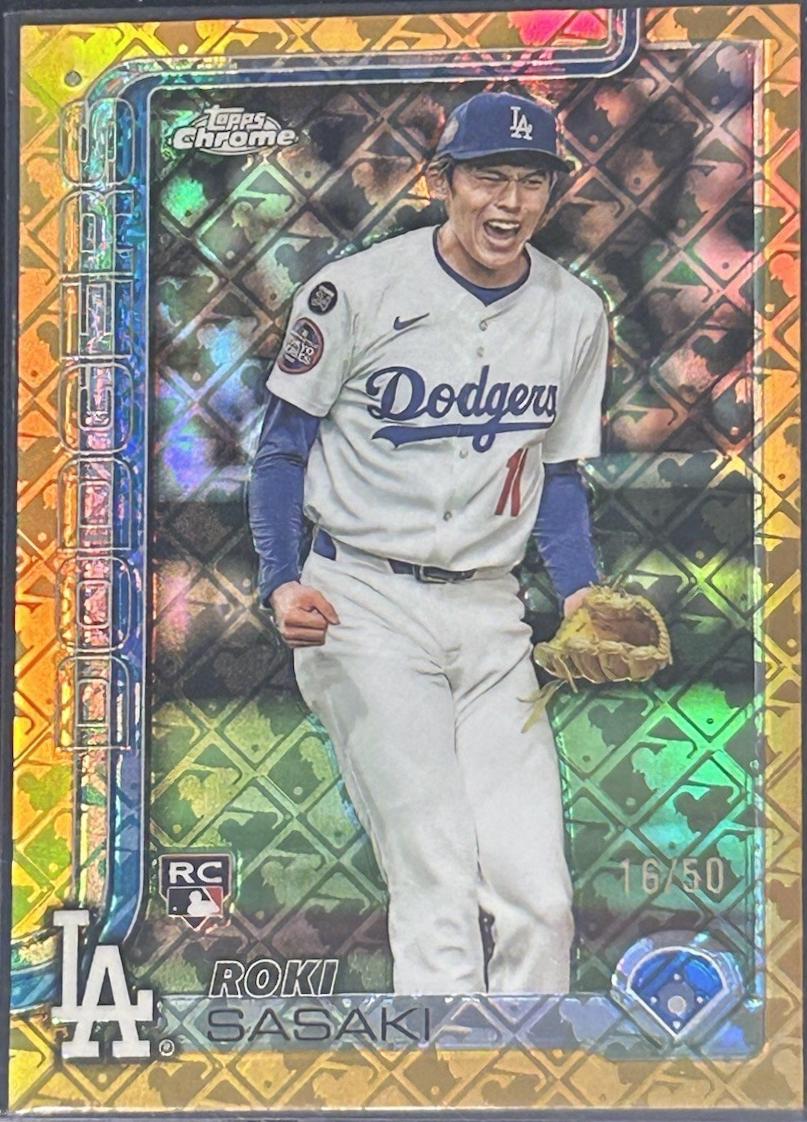 Roki Sasaki [Gold Refractor Image Variation] #217