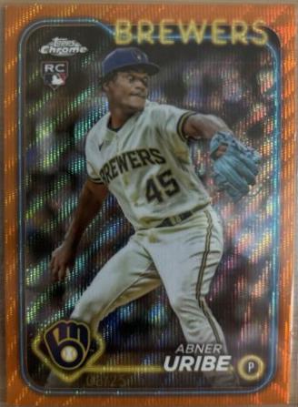 Abner Uribe [Orange Wave Refractor] #276
