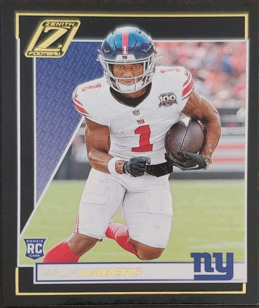 Malik Nabers #171 Football Cards 2024 Panini Zenith