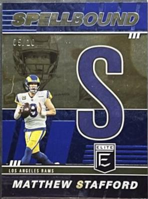 Matthew Stafford [Gold] #SB-MS1