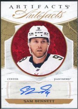 Sam Bennett #AF-SB Hockey Cards 2022 Upper Deck Artifacts Auto Facts