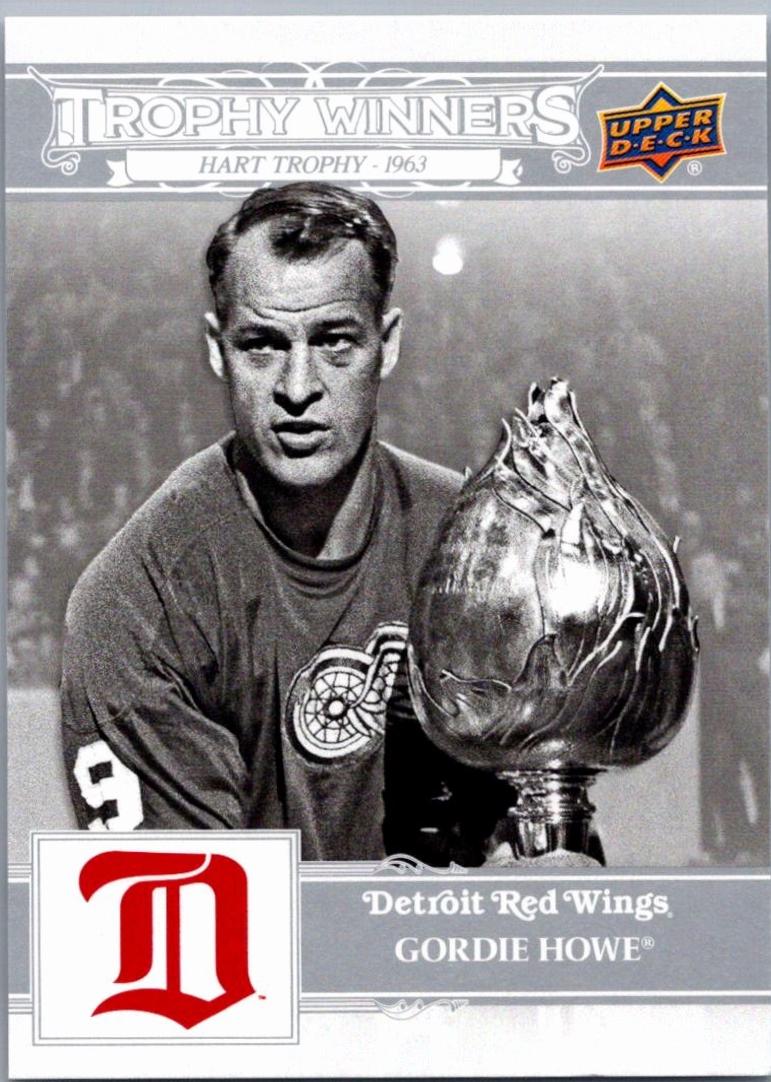 Gordie Howe #141 2025 Upper Deck Detroit Red Wings Centennial Hockey
