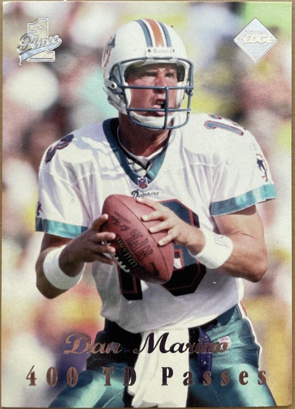 Dan Marino #136 Football Cards 1998 Collector's Edge 1st Place