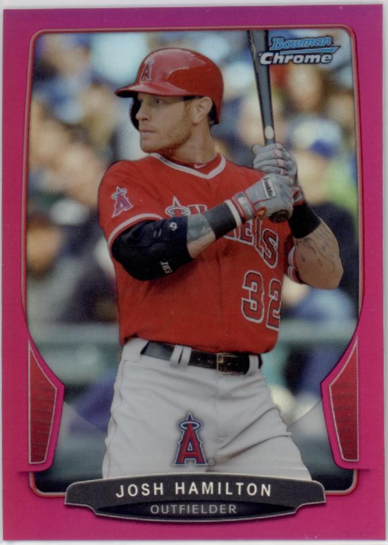 Josh Hamilton [Pink Refractor] #110