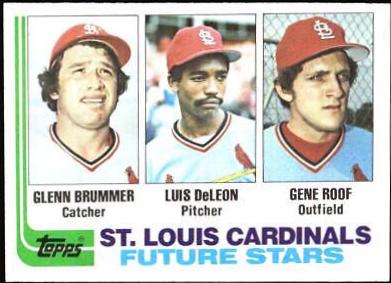 Cardinals Future Stars [Brummer, DeLeon, Roof #561 Baseball Cards 1982 Topps
